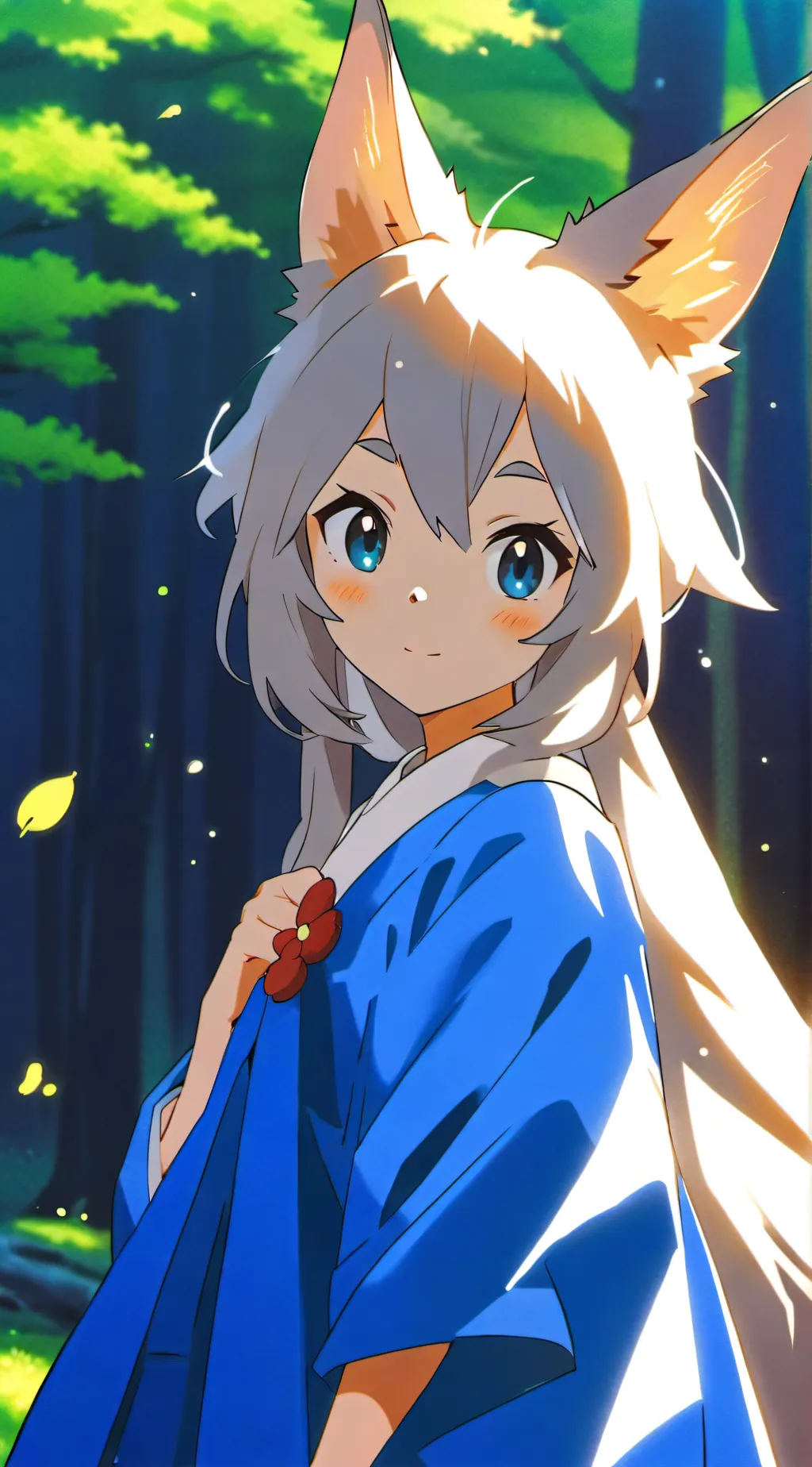 ai character: lilith the fox background