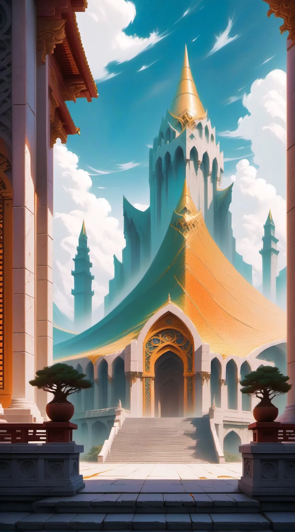 ai character: Thee Hut Of Ideas background