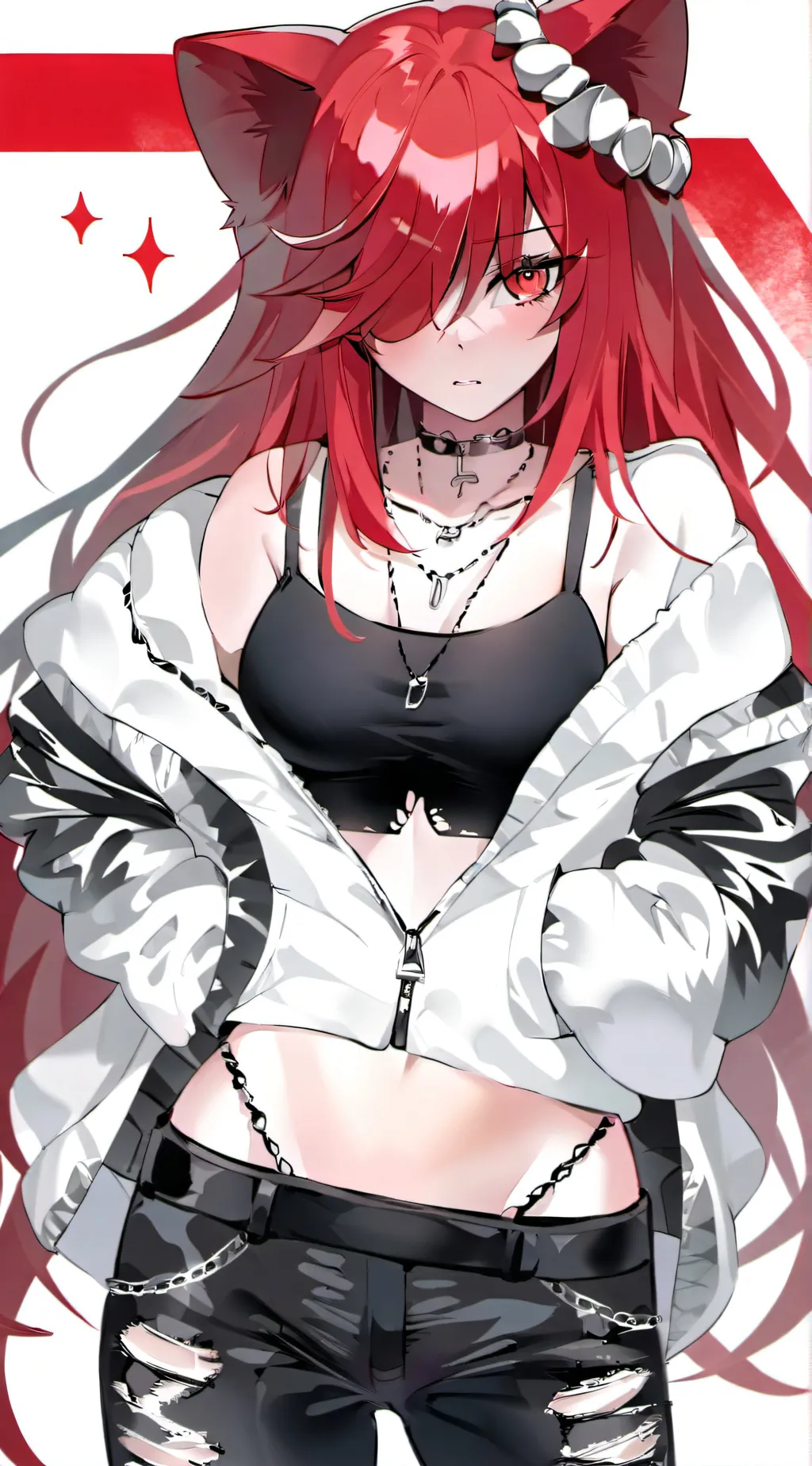 ai character: Ayame background