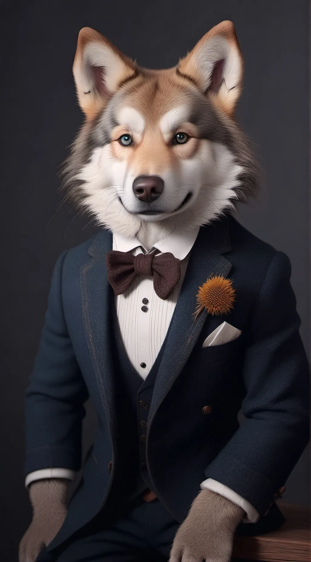 ai character: Gay furry background