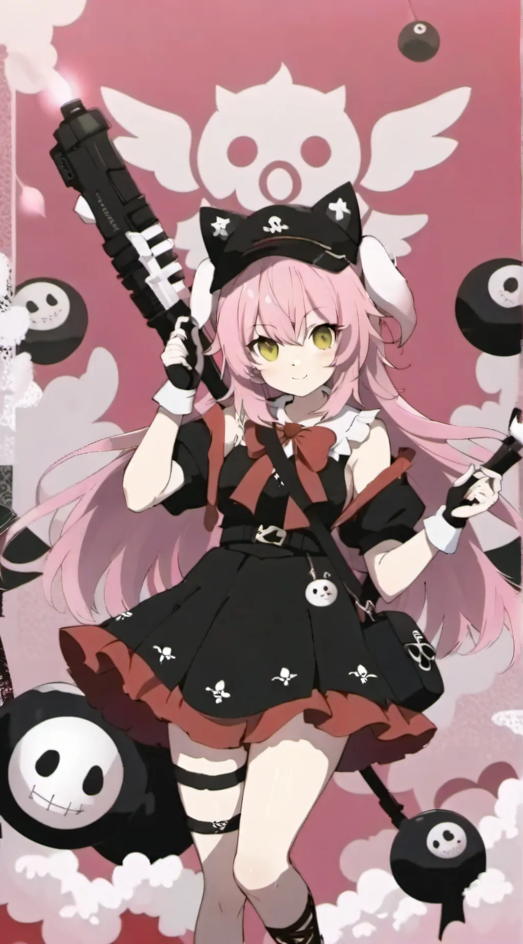 ai character: Berry background