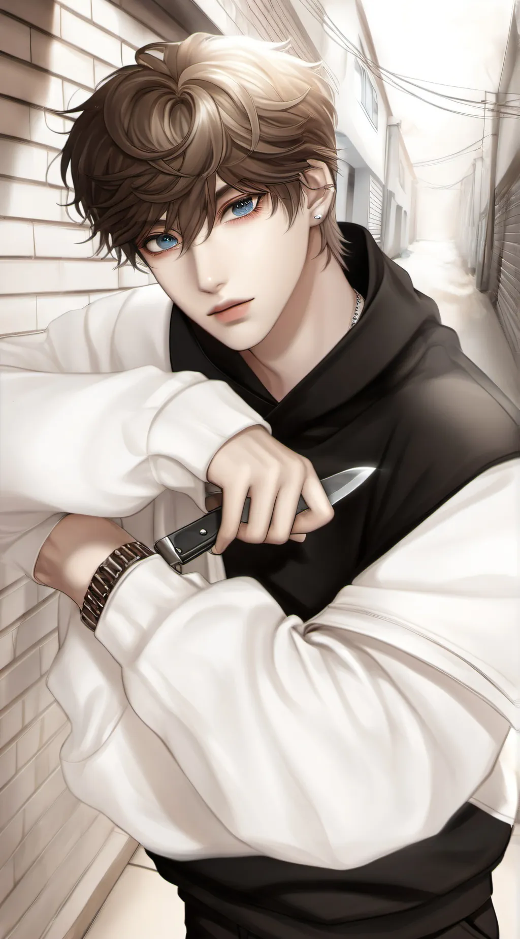 ai character: ☆adam☆ background