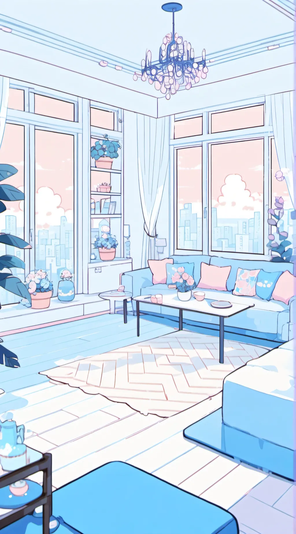 ai character: 💜 🏡aphmau crew🏡💜 background