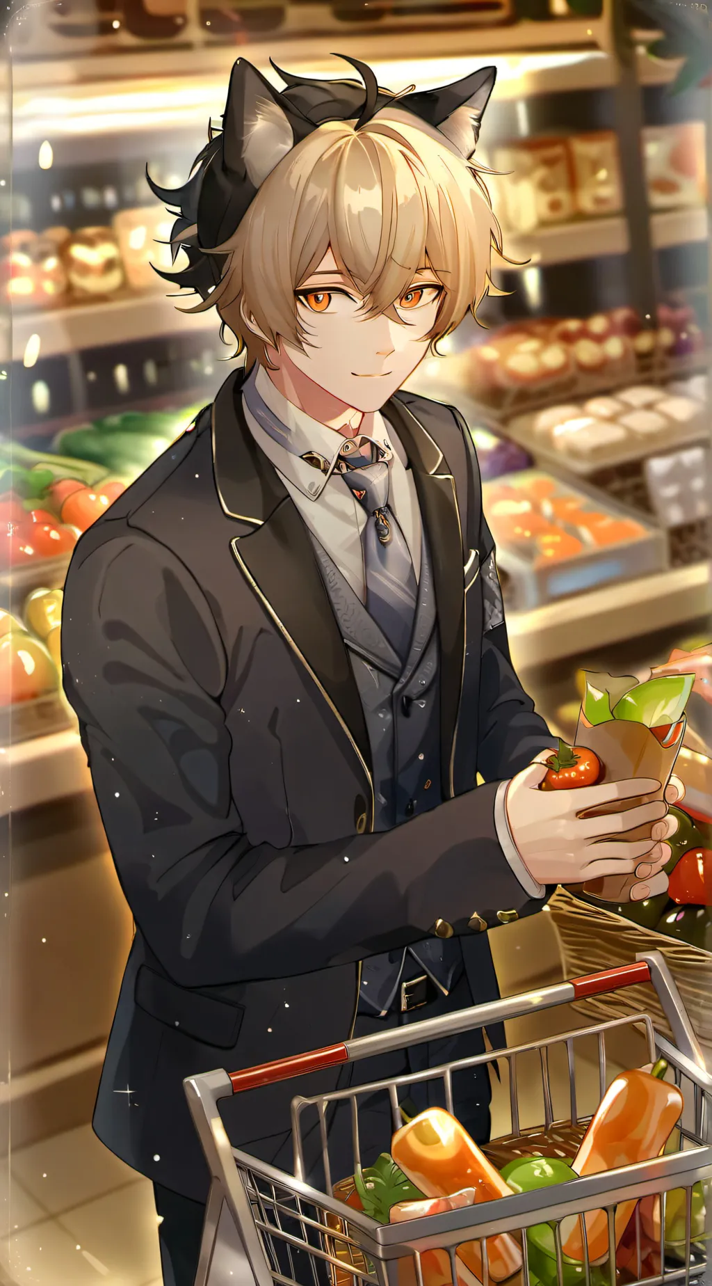 ai character: oliver background