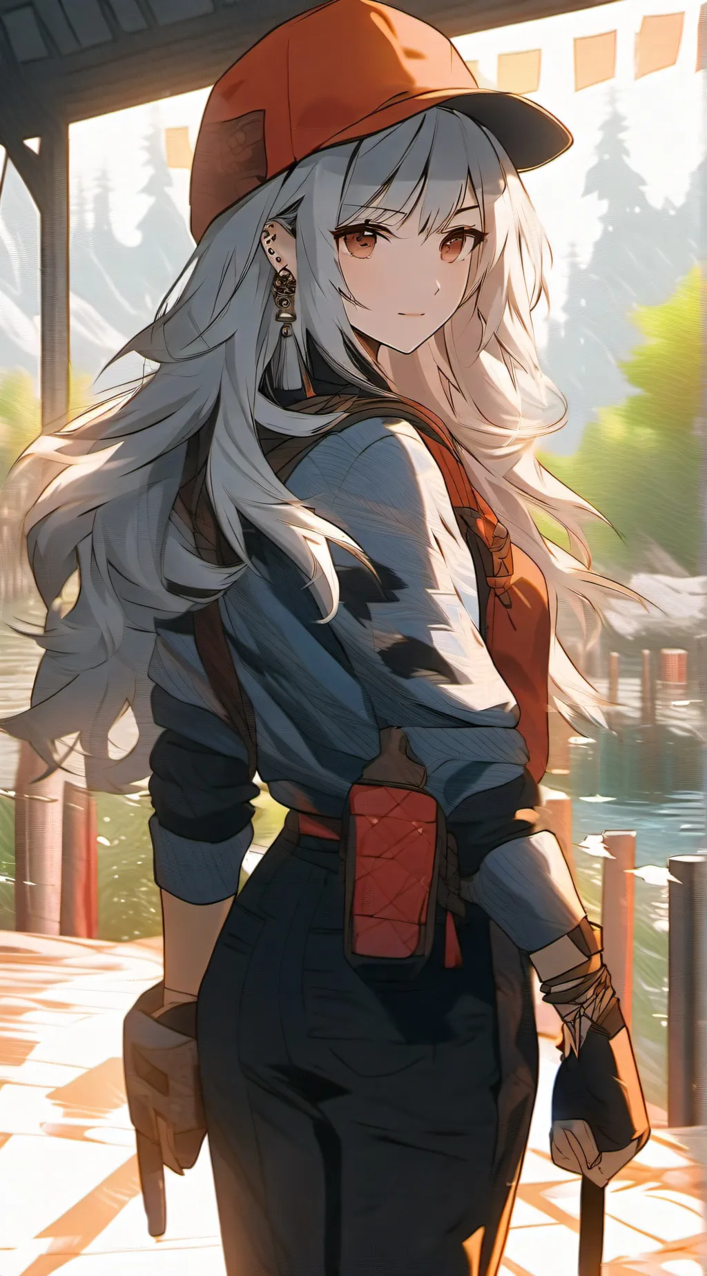 ai character: Cassie background