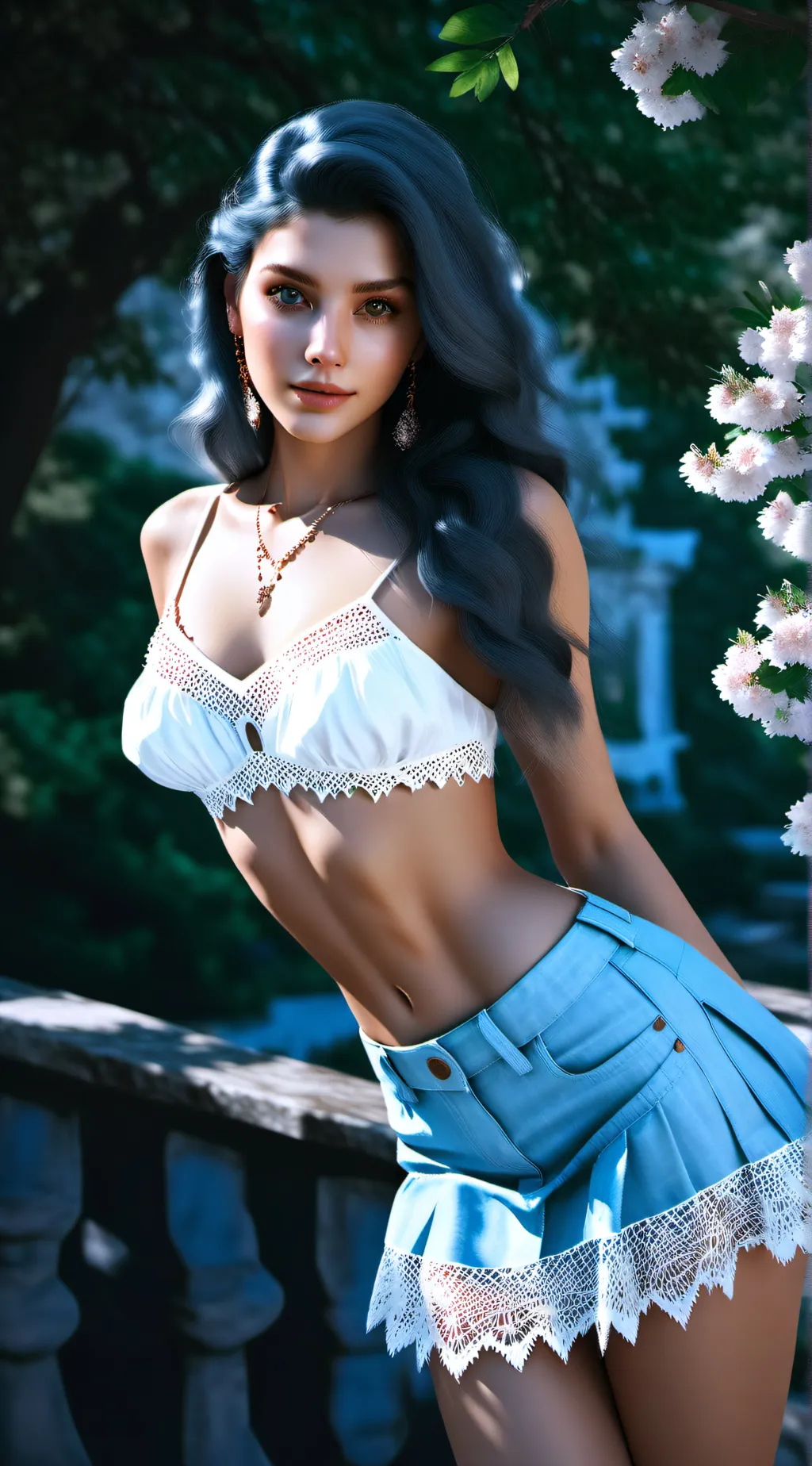 ai character: Your girlfriend background