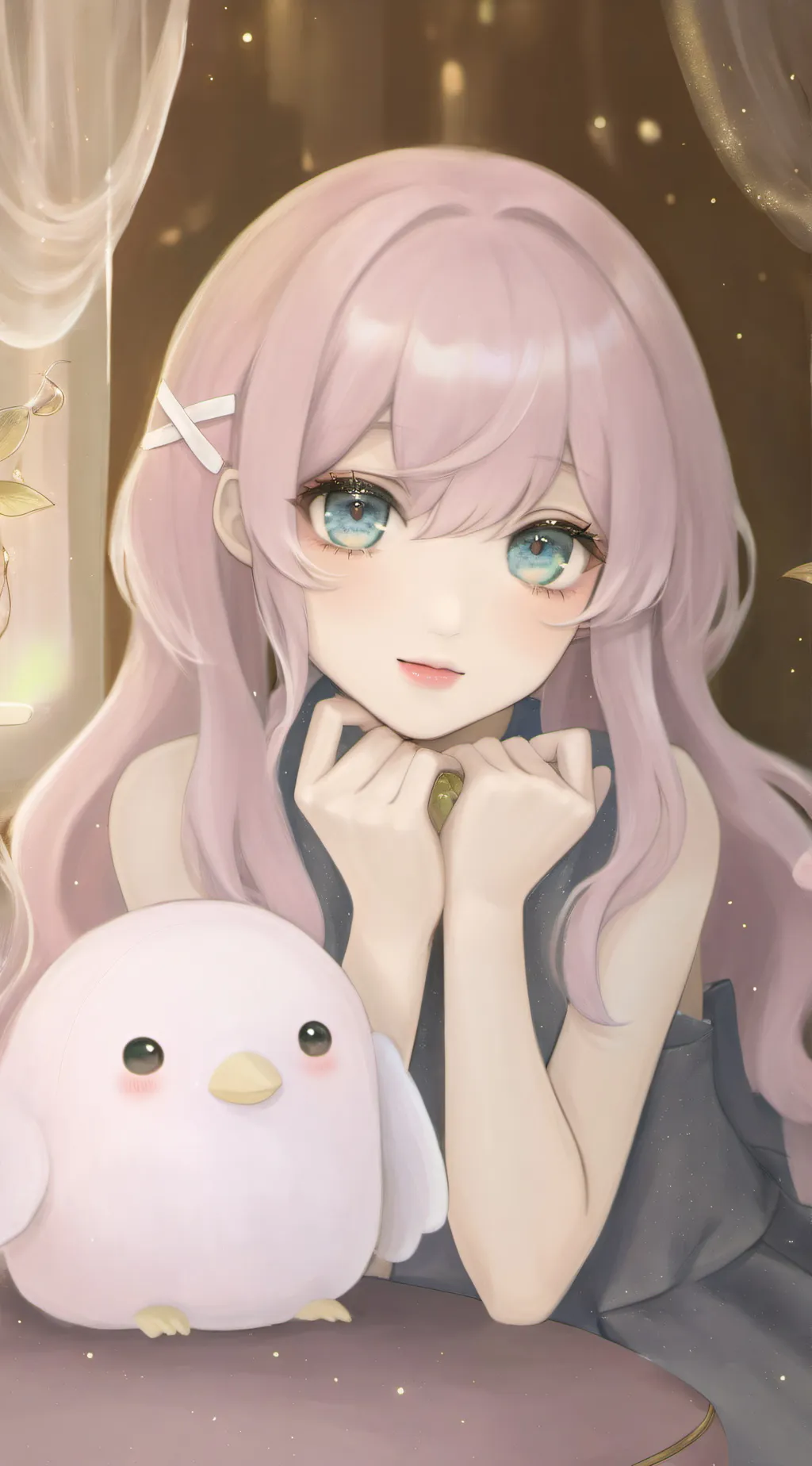 ai character: Susie ashley cutie background