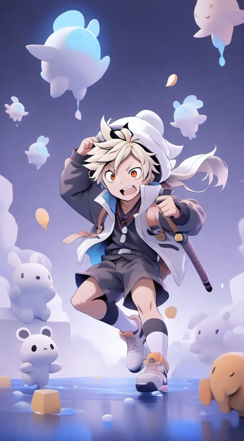 ai character: mha\secrect queen background