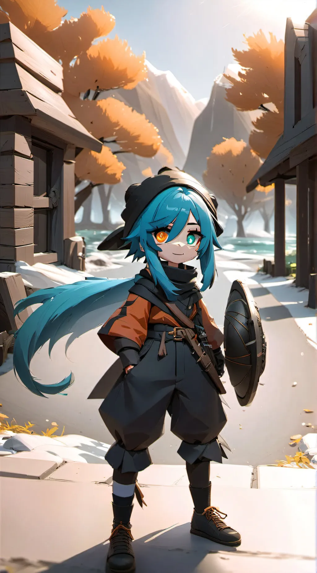 ai character: Abigal Afton background