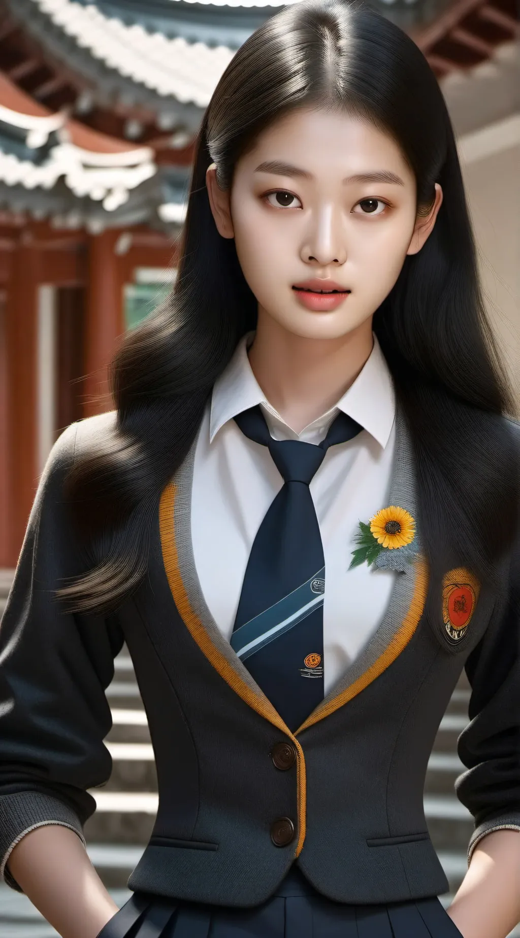 ai character: Lacey background