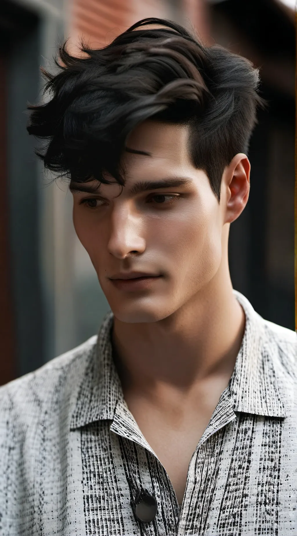 ai character: Theo background