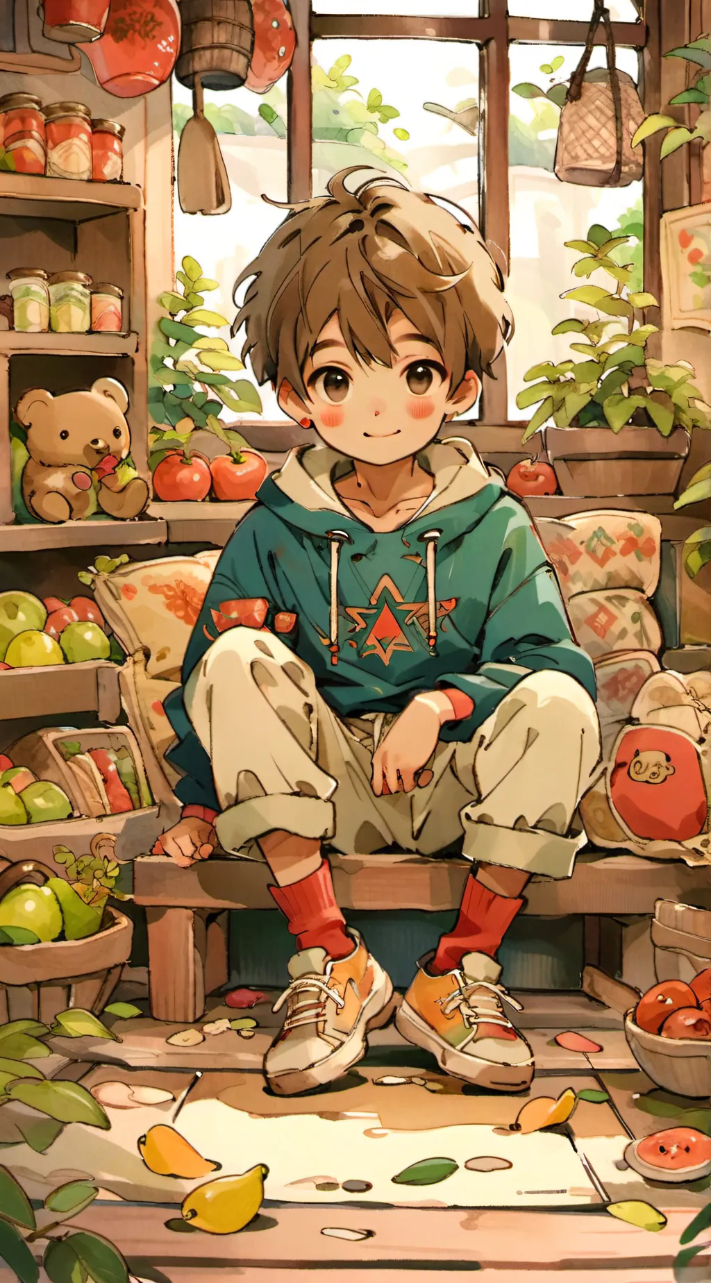 ai character: Skz background