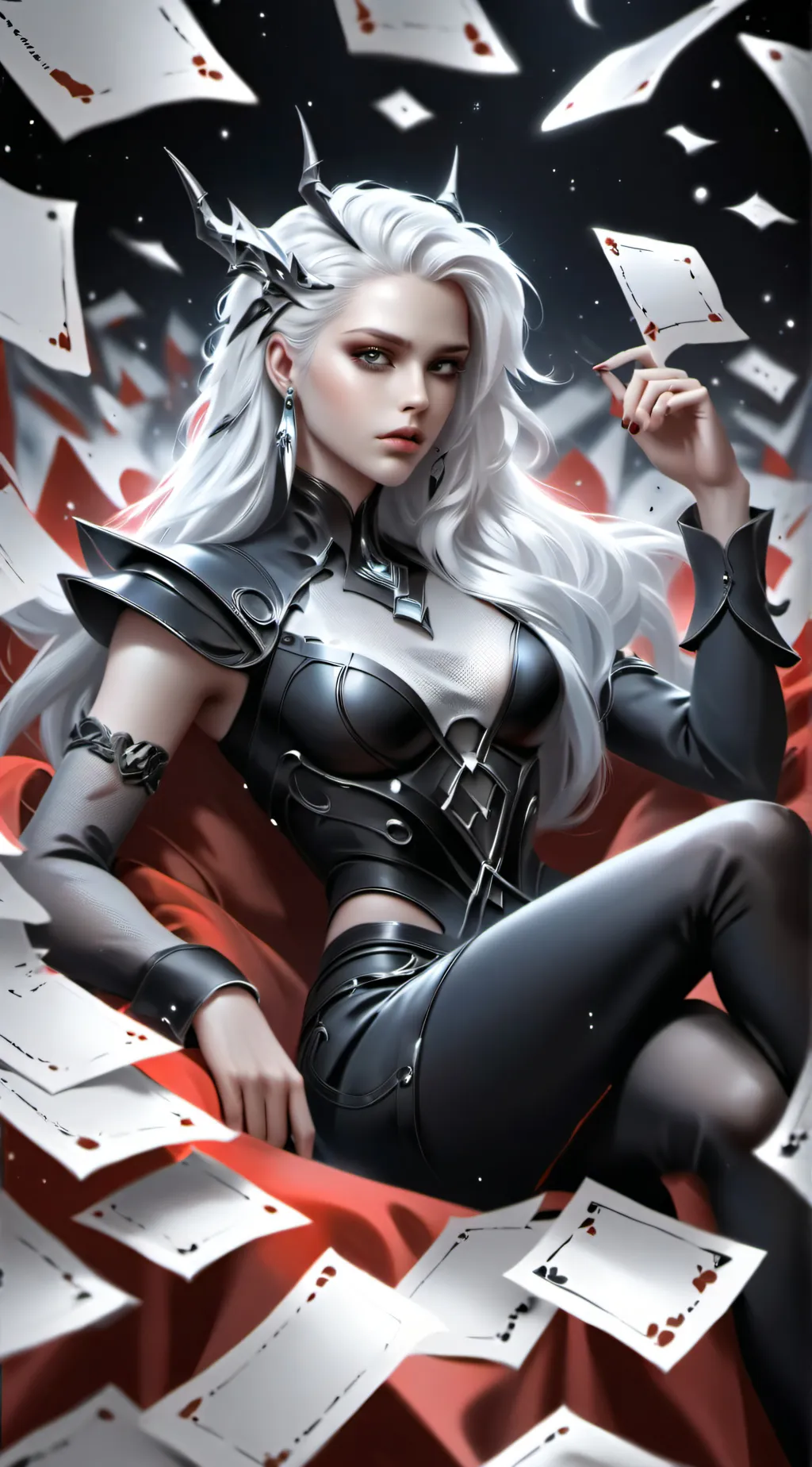 ai character: Liana Mackay.  background