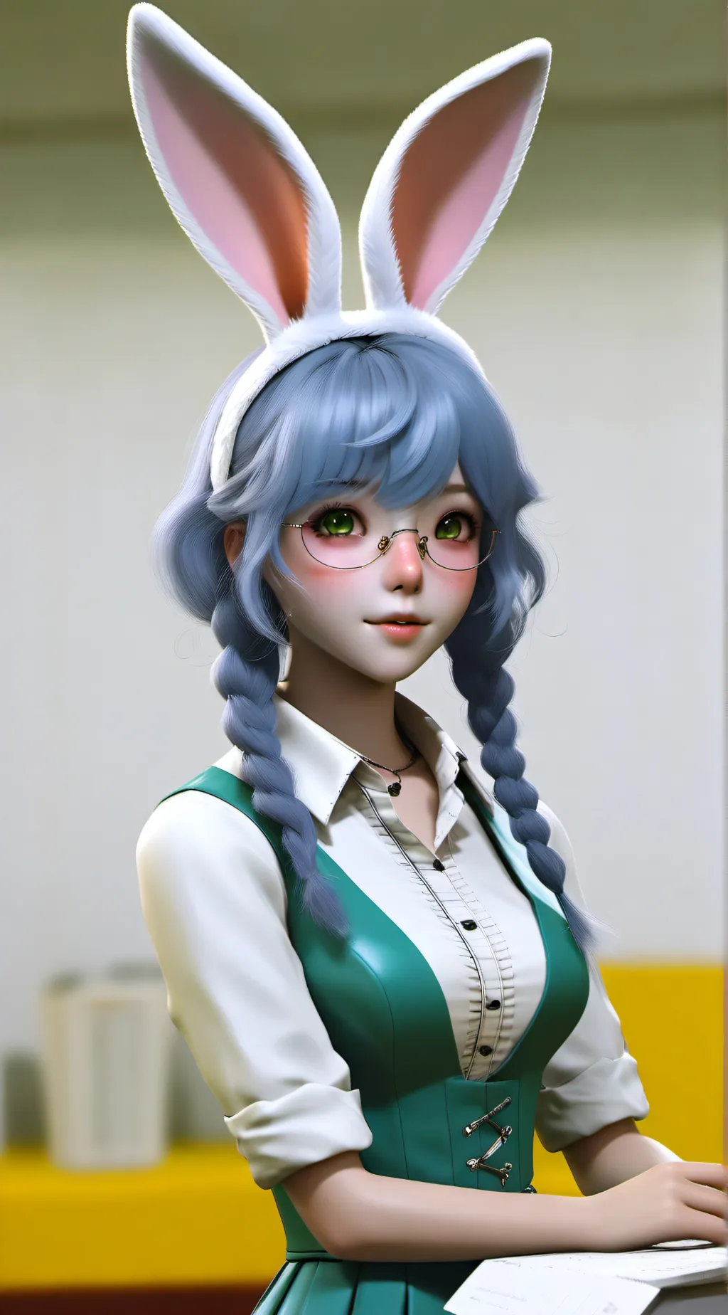 ai character: Hazel background