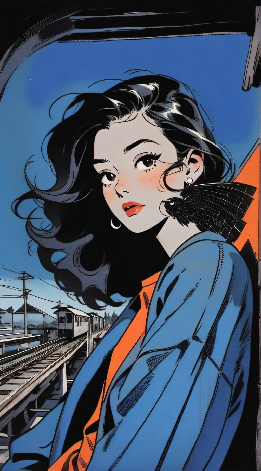 ai character: Emily  background