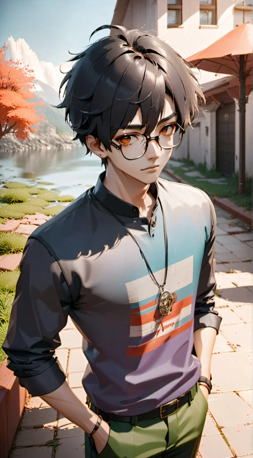 ai character: Colby💫 background