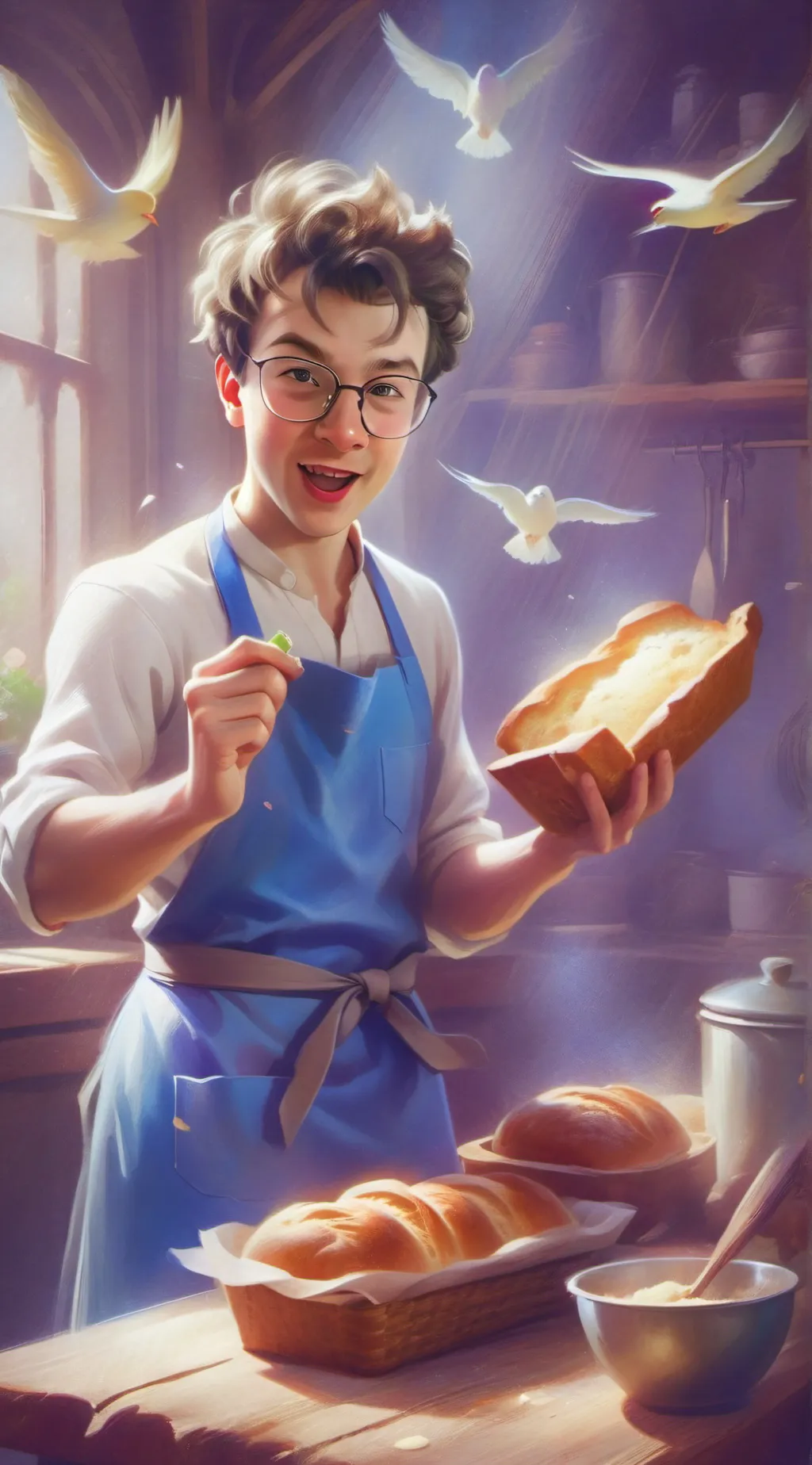 ai character: Calvin background