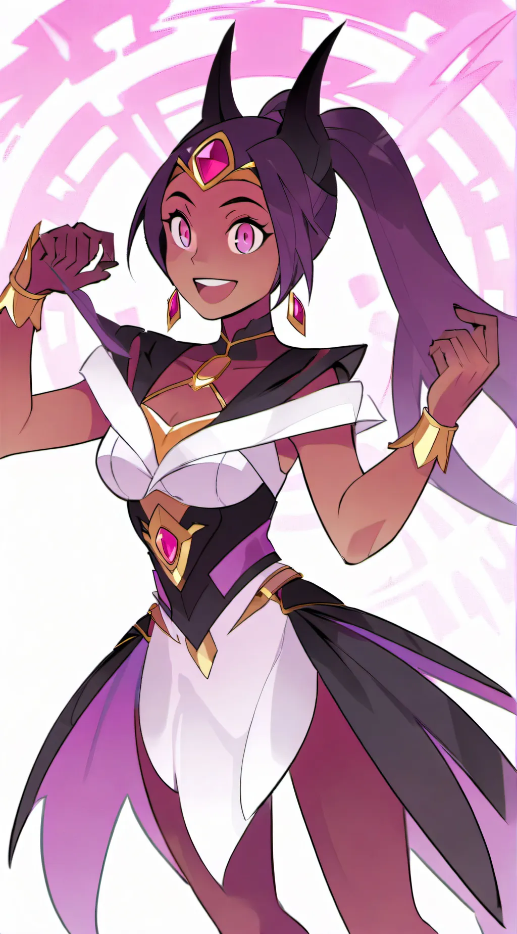 ai character: Entrapdak background
