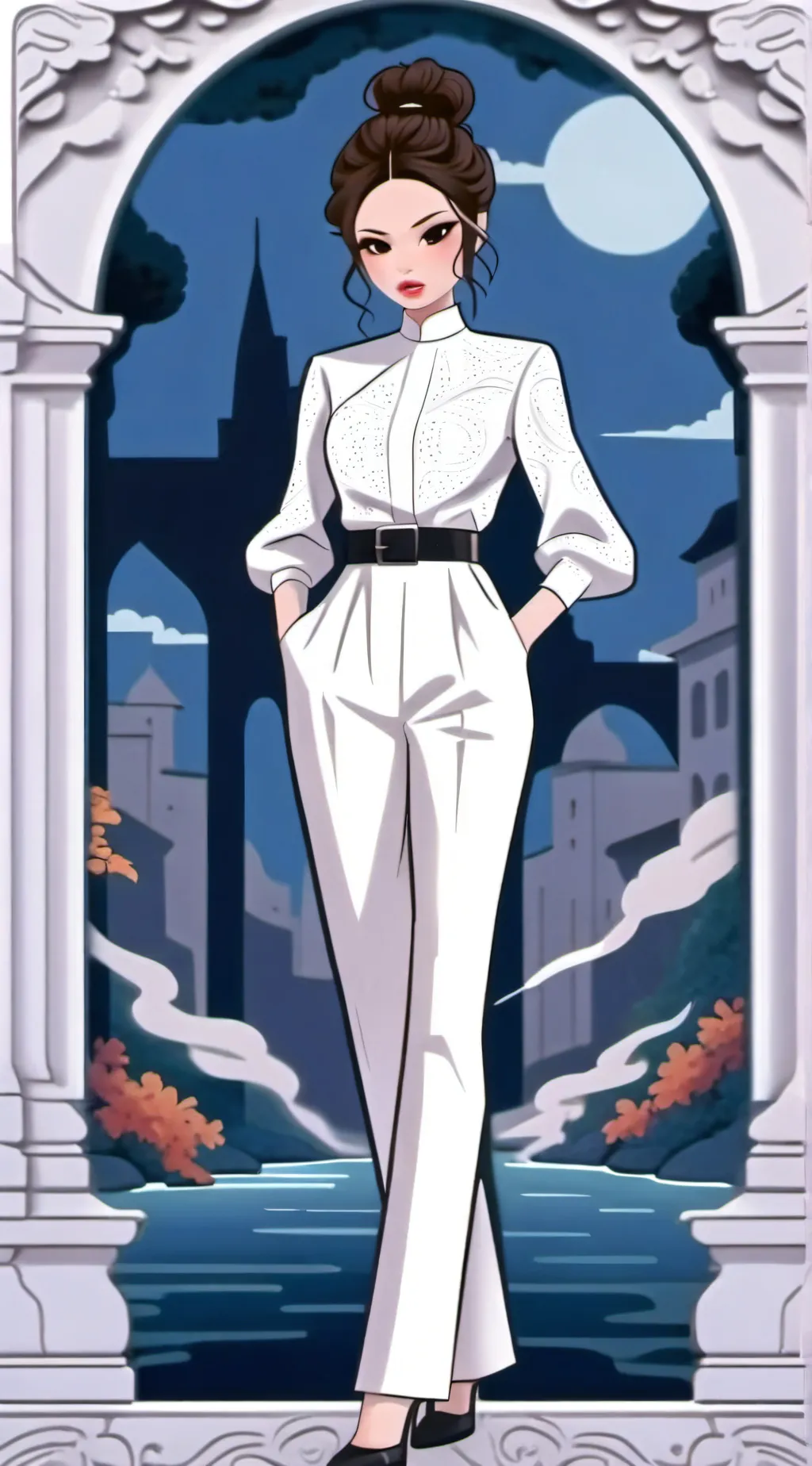 ai character: Lana (DTI lore) background