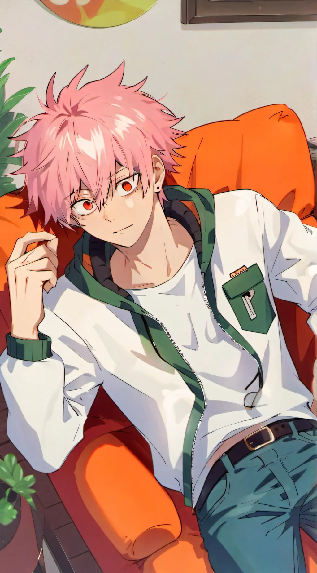 Talkie AI - Chat with pink hair deku