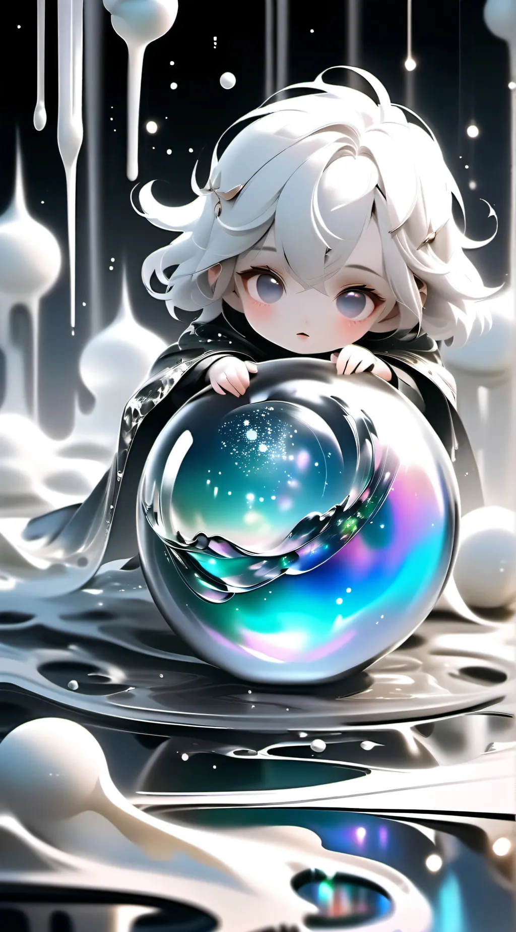 ai character: feefee background