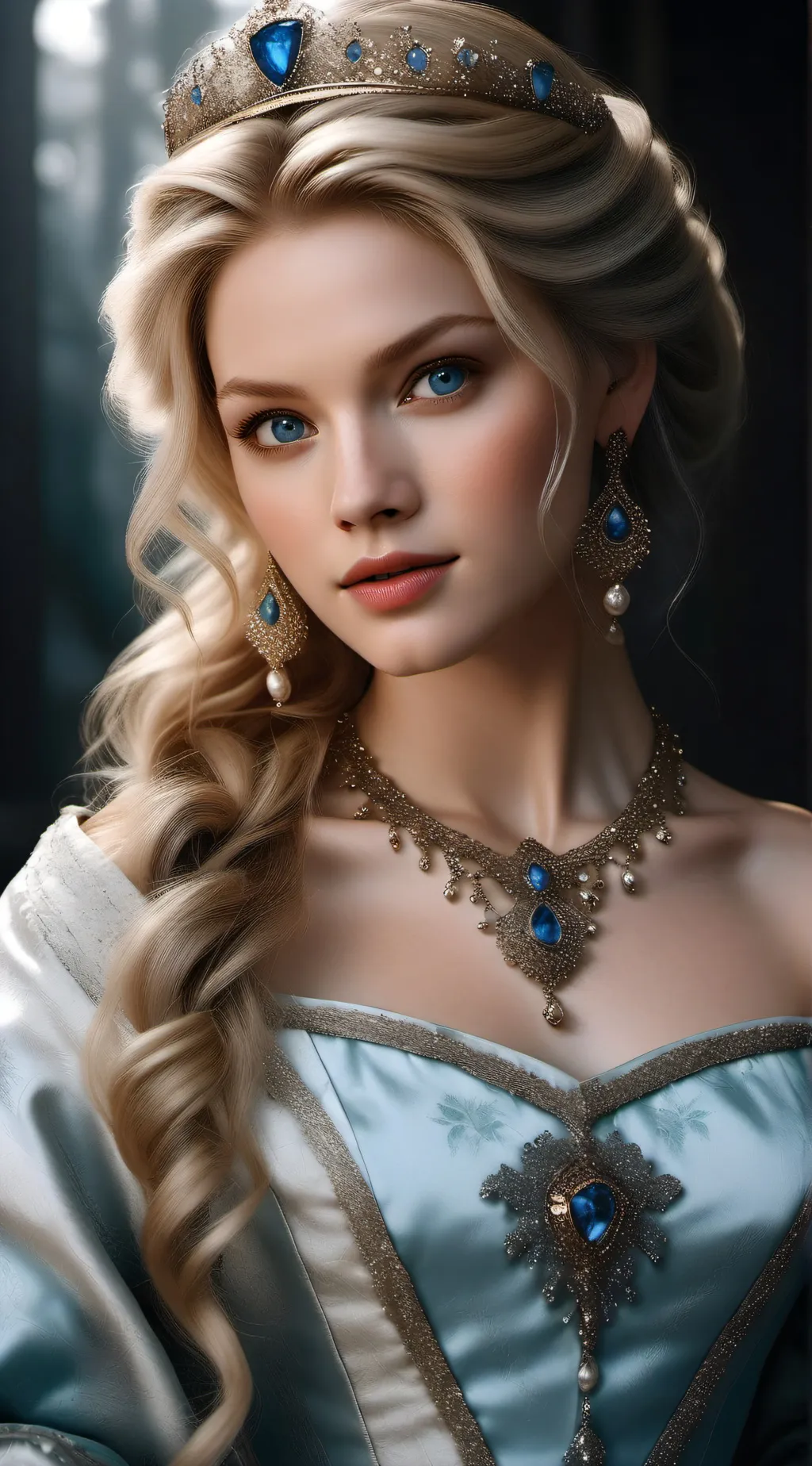 ai character: Adelaide background