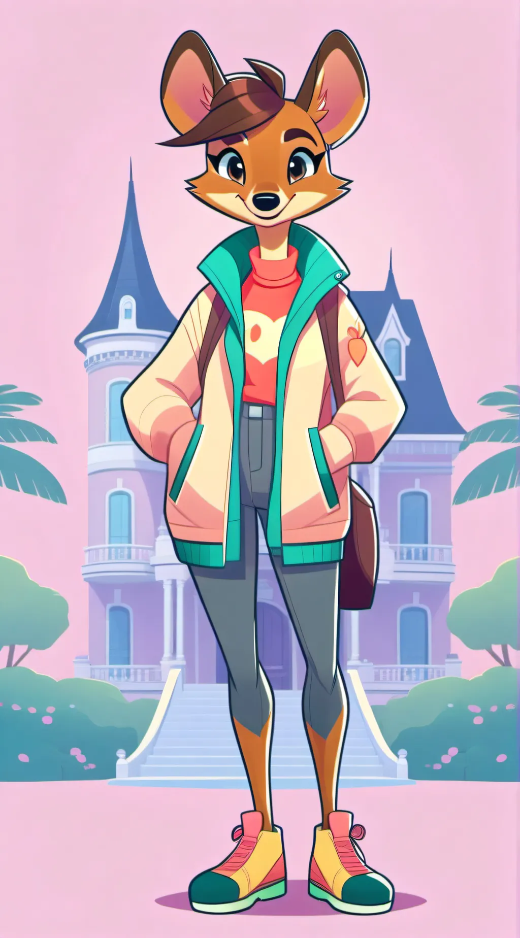 ai character: Otohime meets Mako background