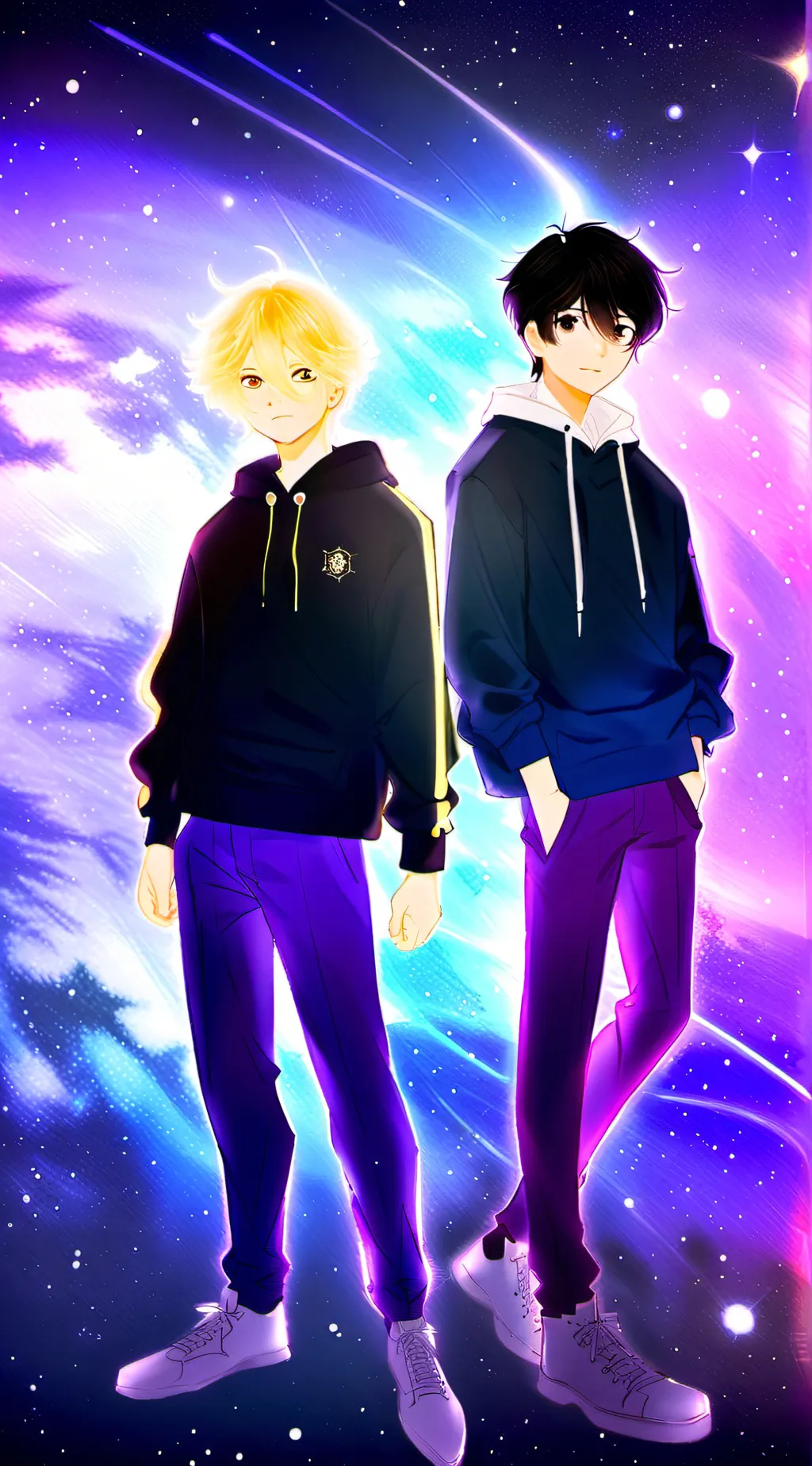 ai character: Tucker and toby background