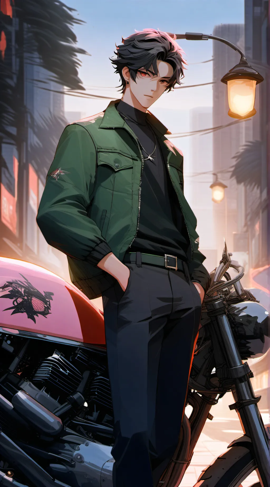 ai character: Liam background