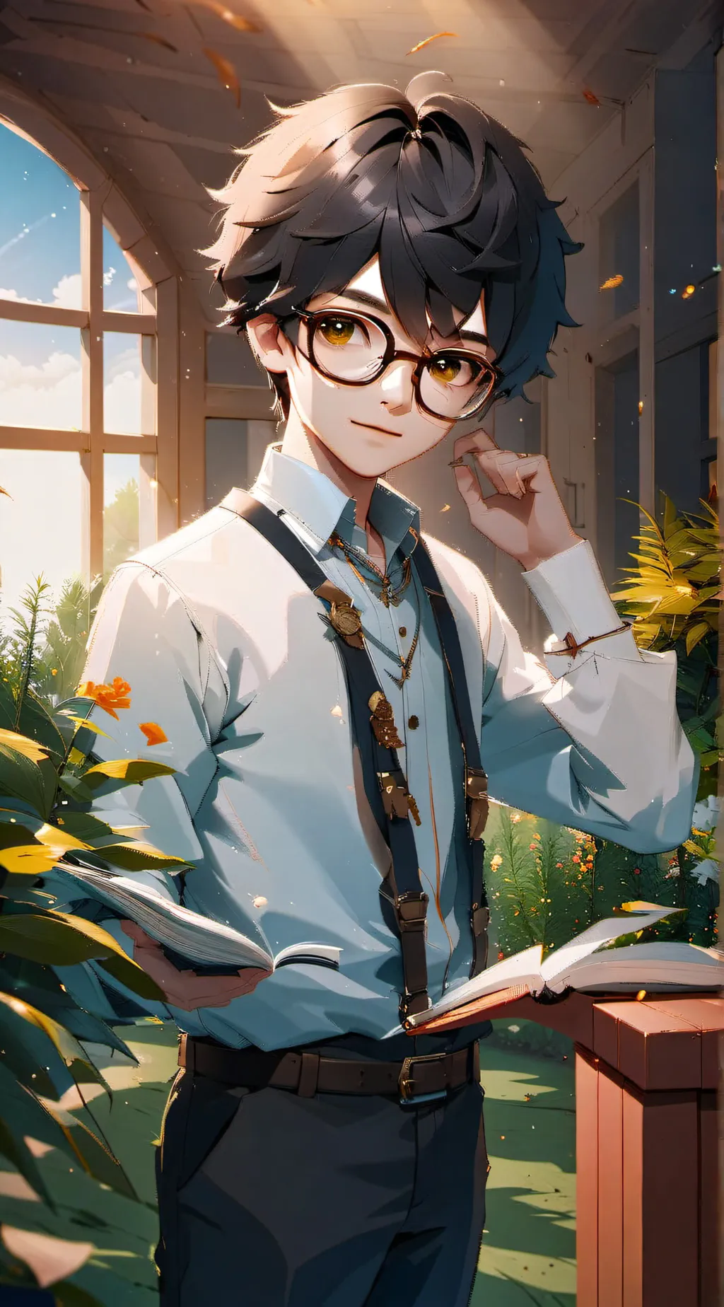 ai character: joshyy background