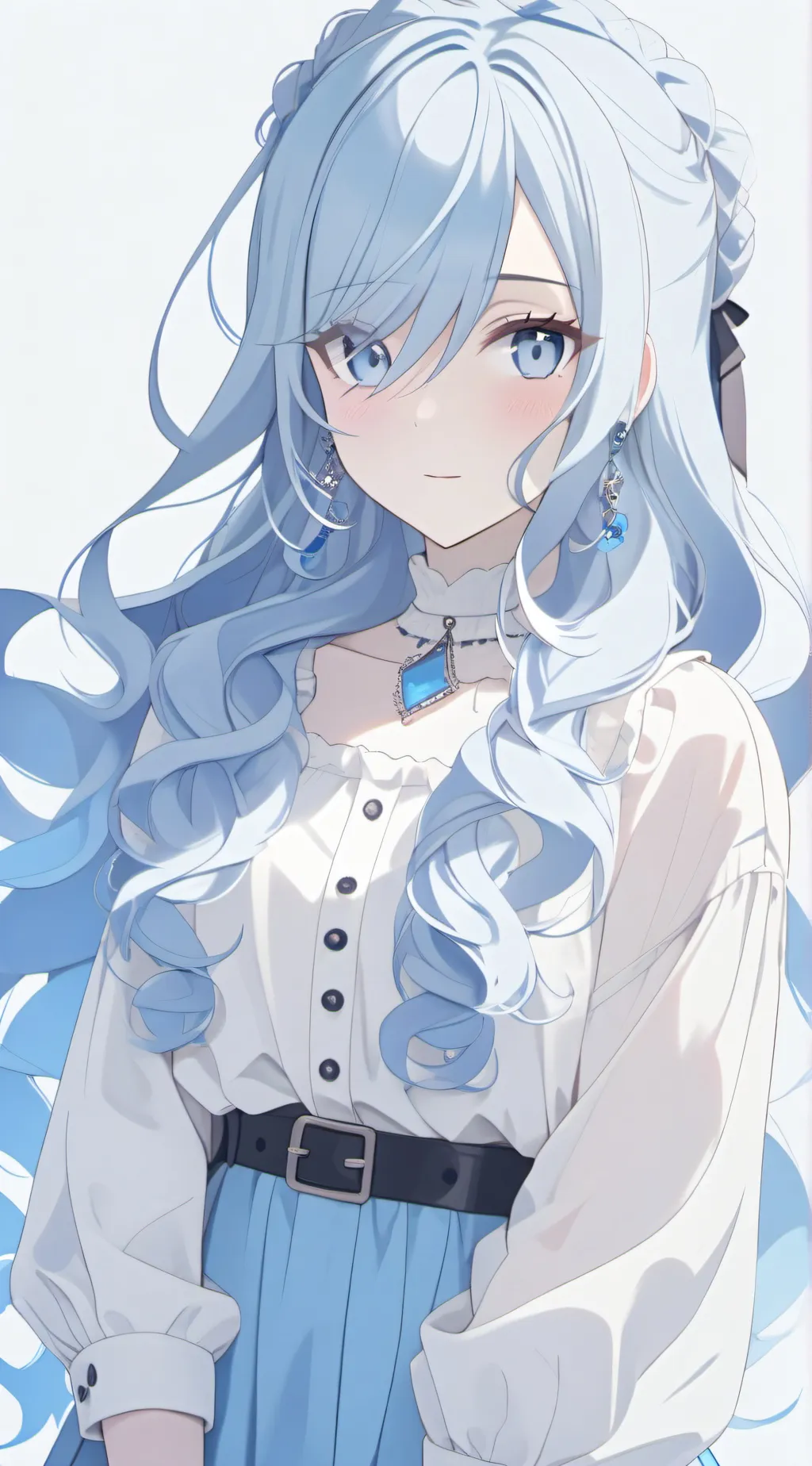 ai character: Shizuku Hinomori background