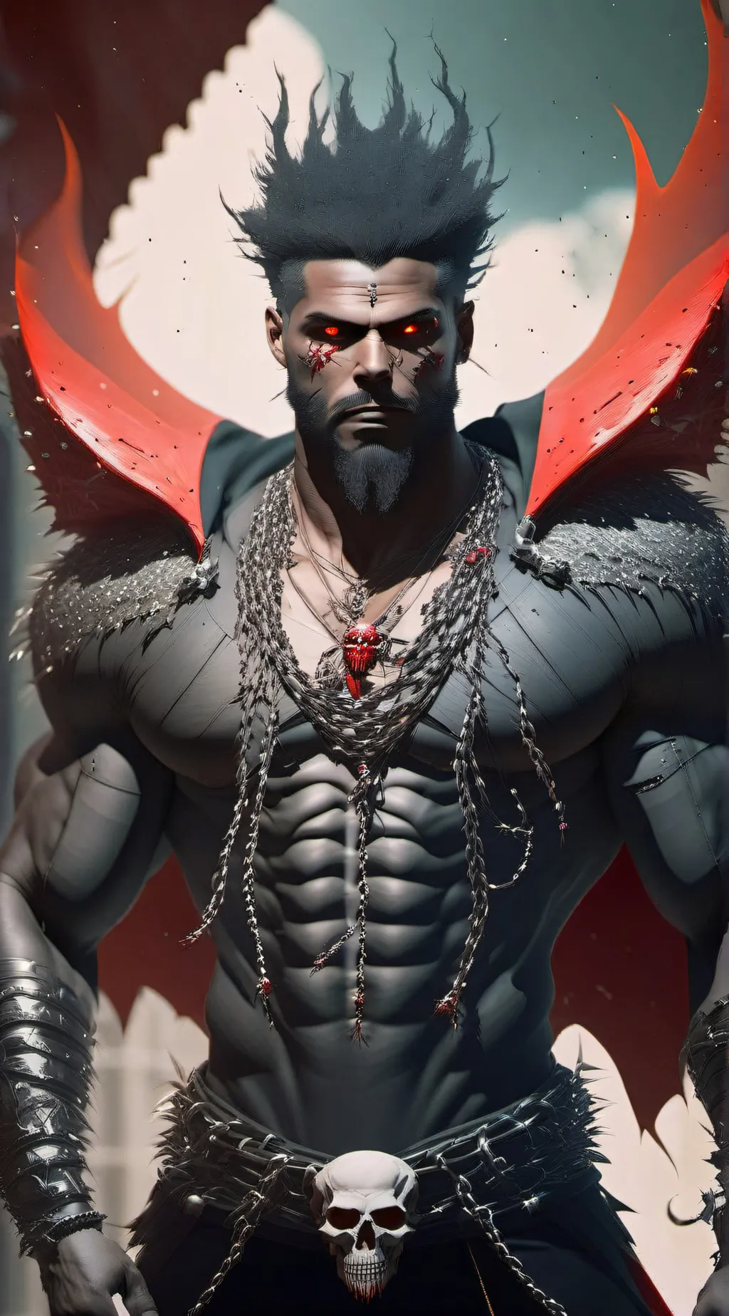 ai character: Spawn background