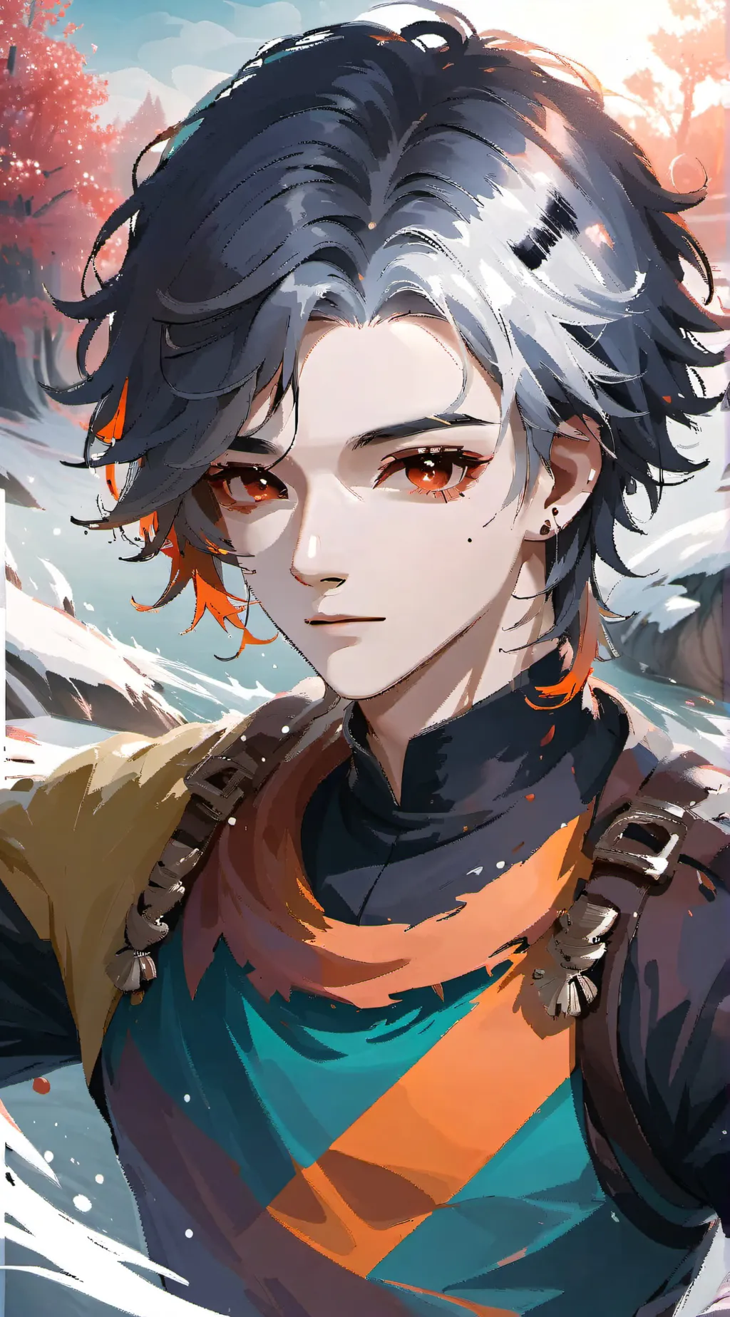 ai character:  ayato  background