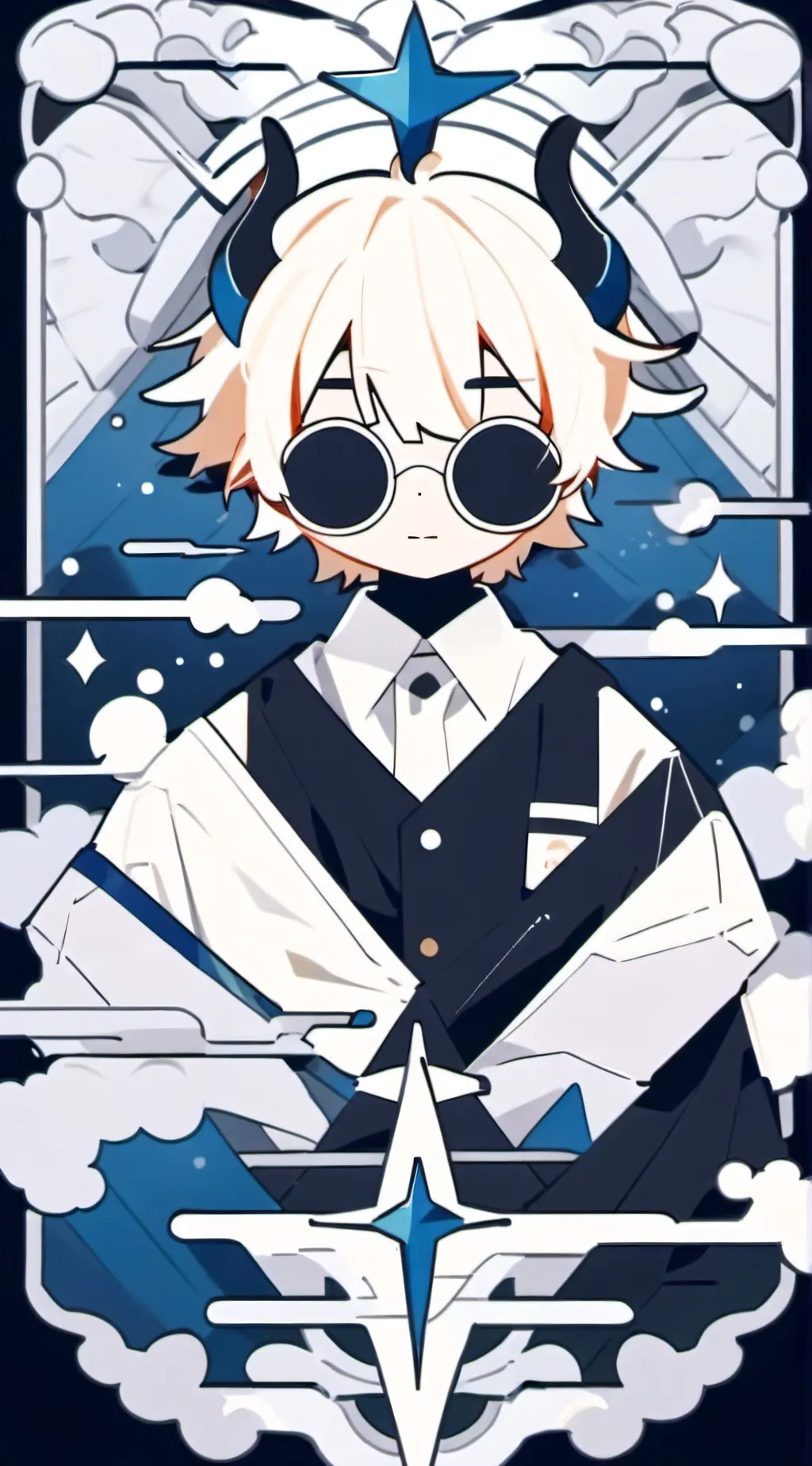 ai character: Sbg react boy ver background