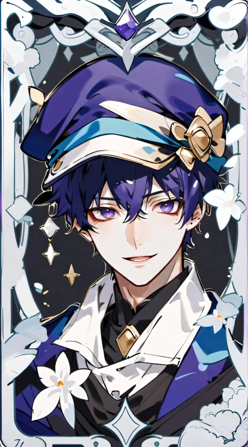 ai character: Genshin impact background