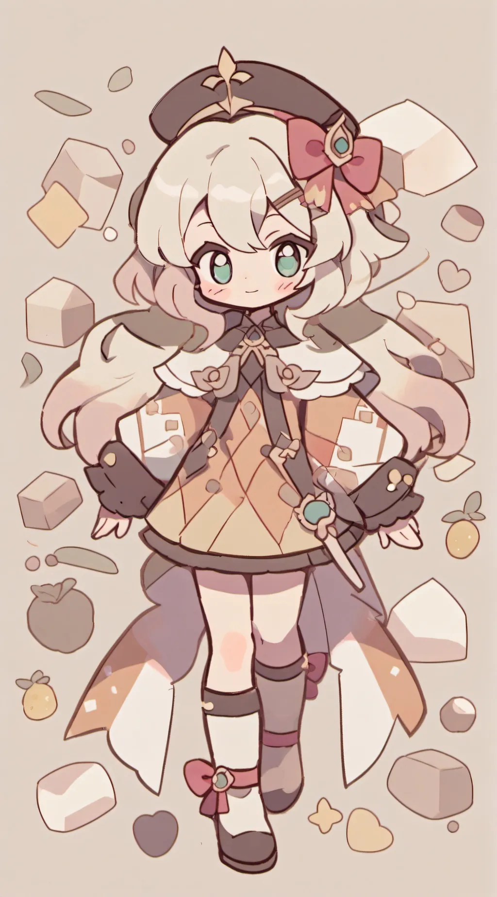 ai character: Jaxy  background