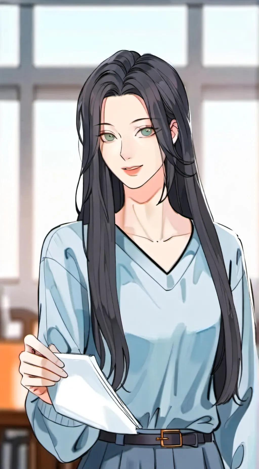 ai character: ❤️Yuri-san❤️ background