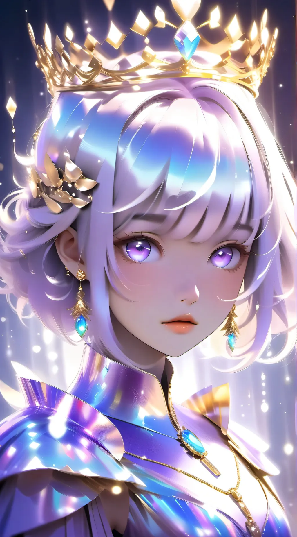 ai character: HH but ur a queen  background