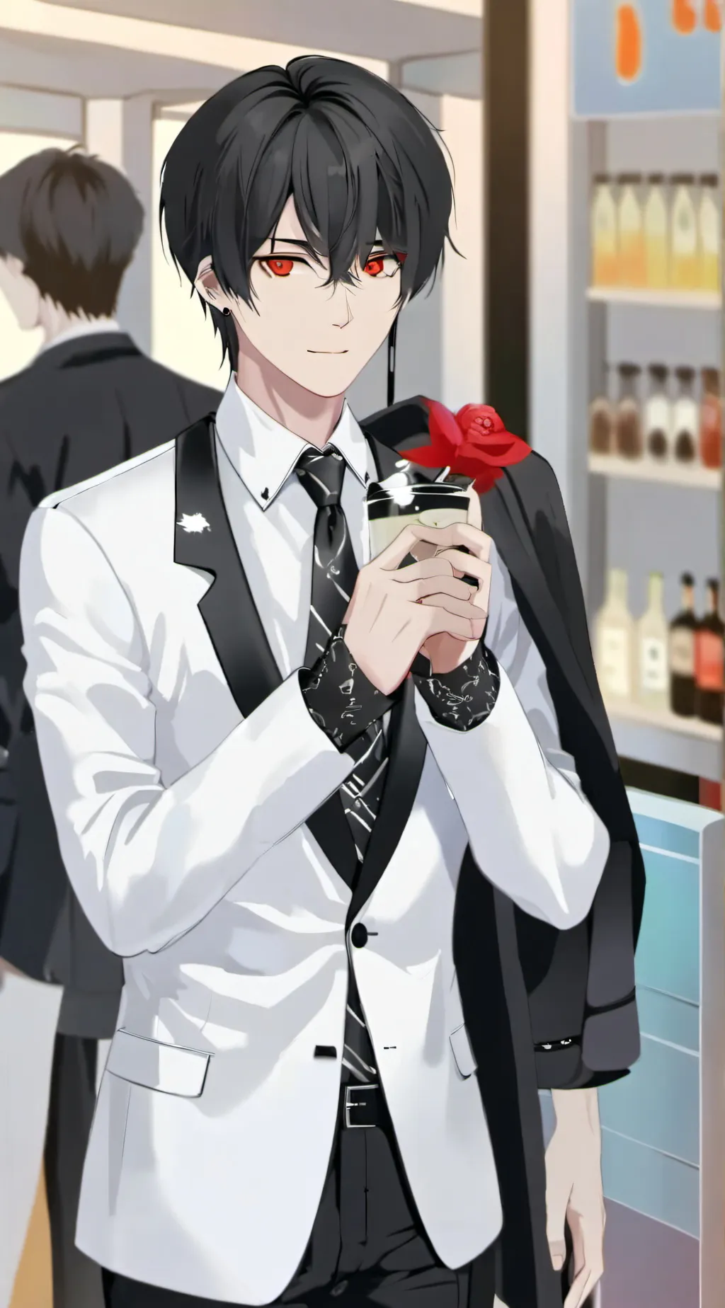 ai character: ♥ LUCAS ♥ background
