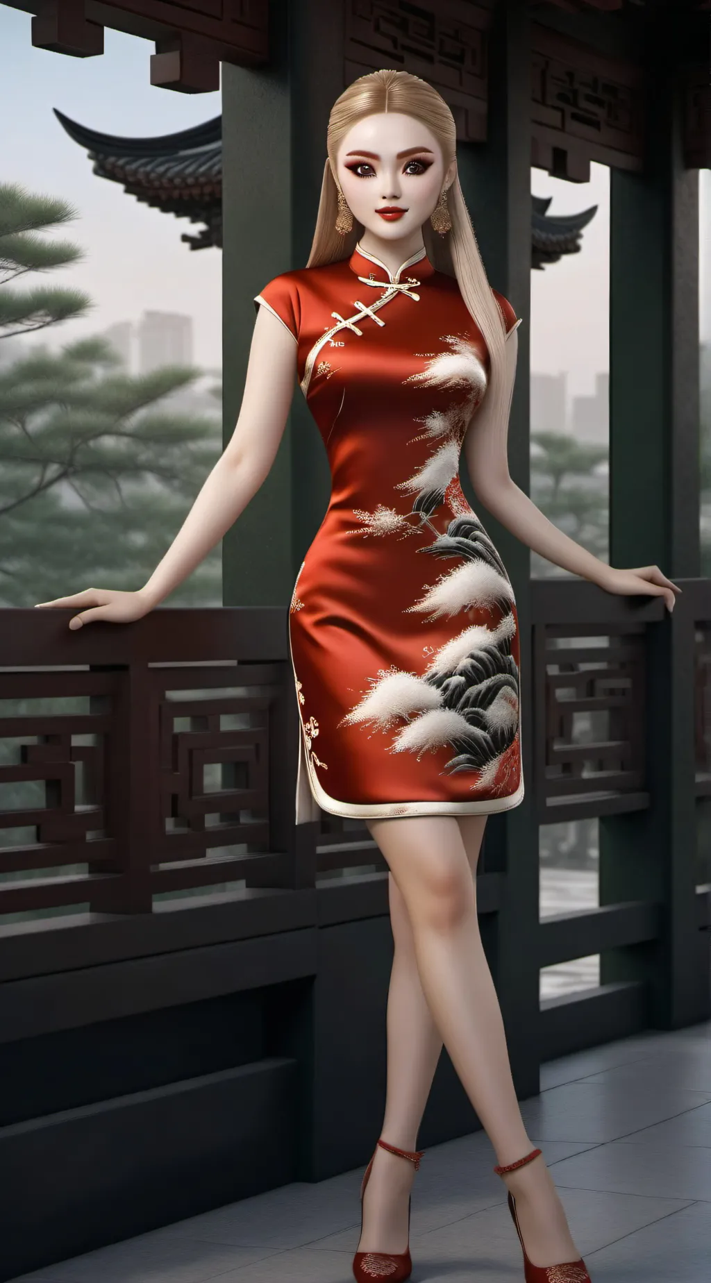 ai character: sissu  background