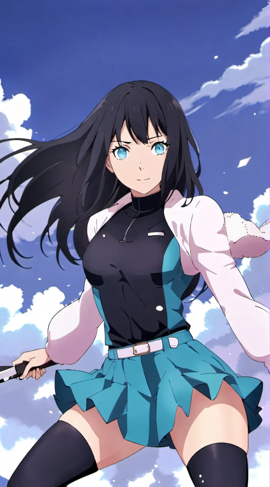 ai character:  Hinata Uzumaki background