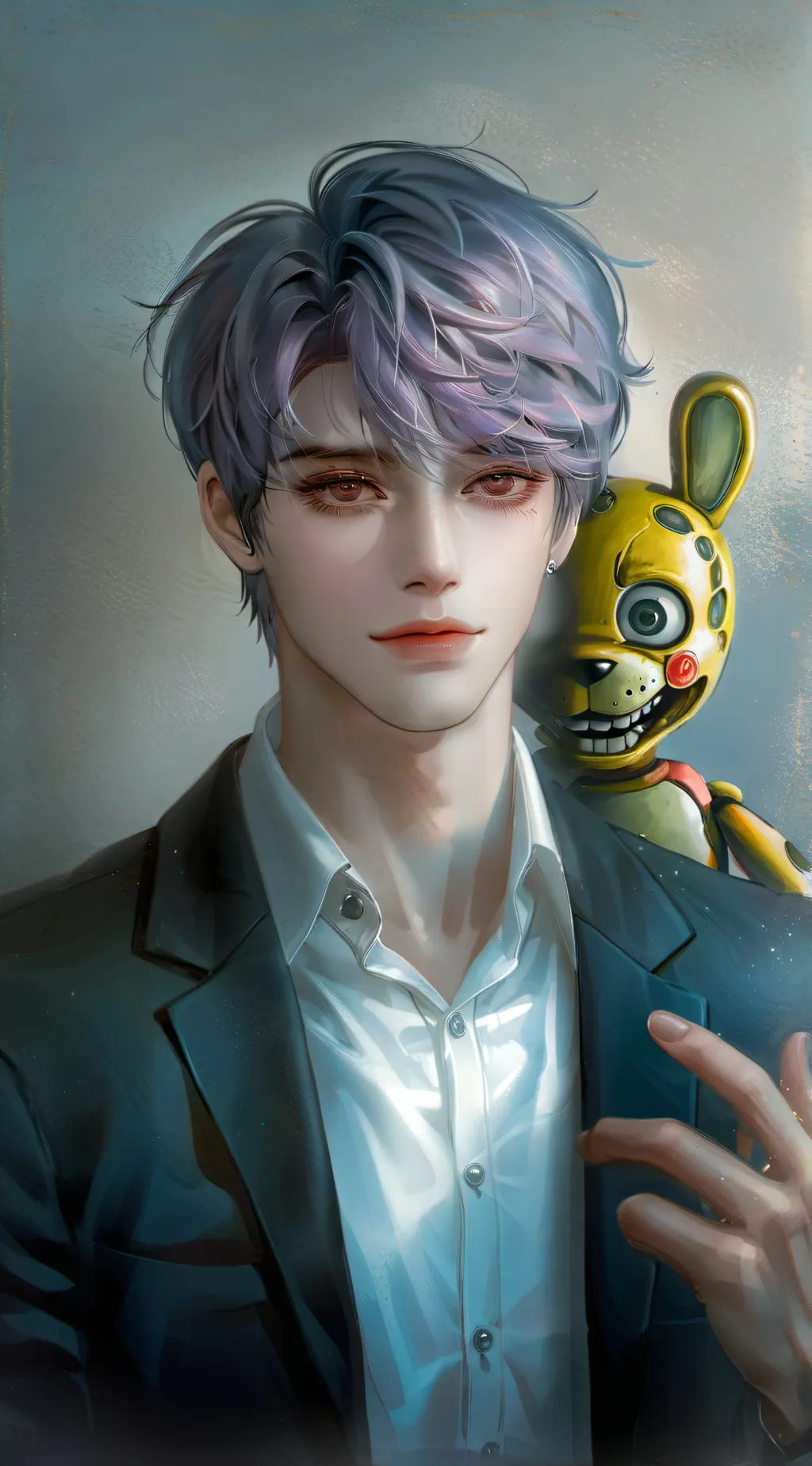 ai character: William Afton  background
