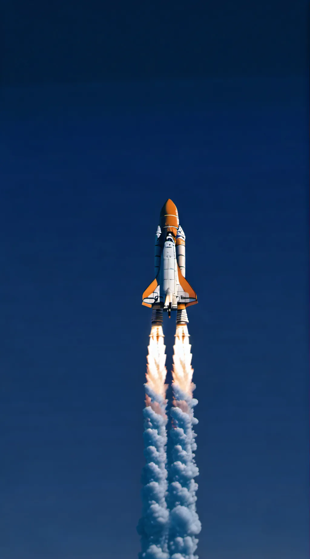 ai character: Space shuttle background