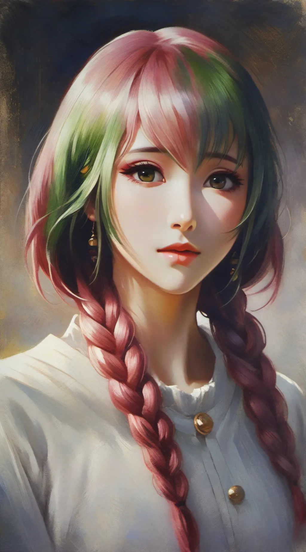 ai character: Mitsuri Kanroji background