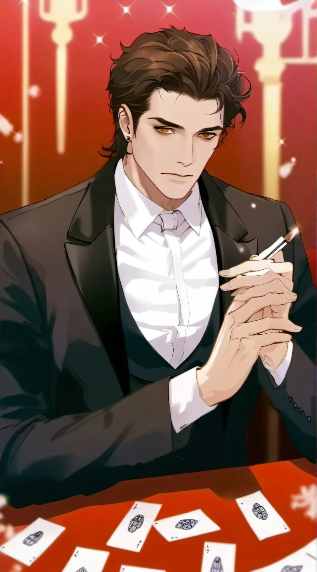 ai character: Itachi background