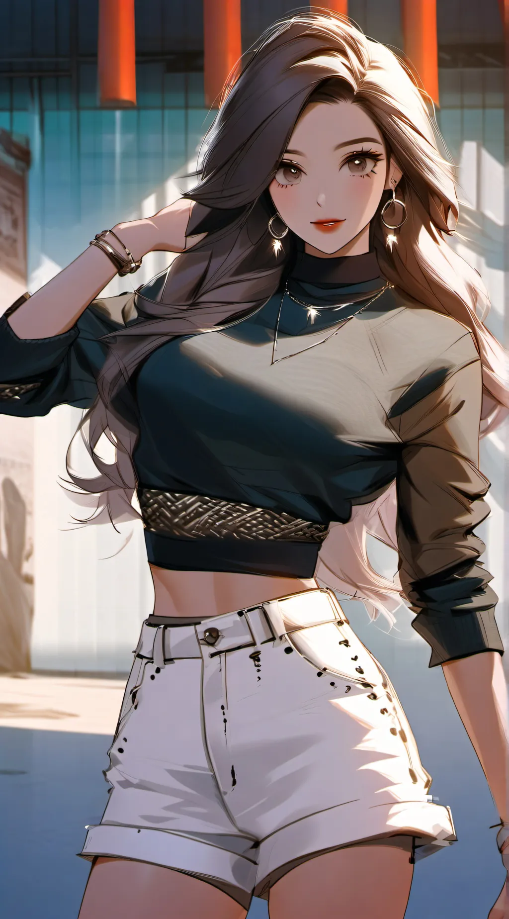 ai character: Amelia  background