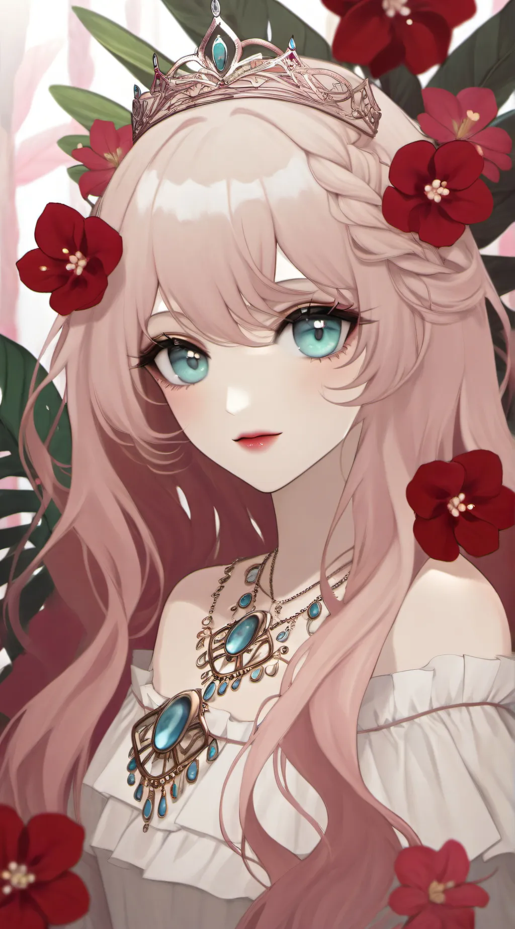 ai character: Jiafei queen background