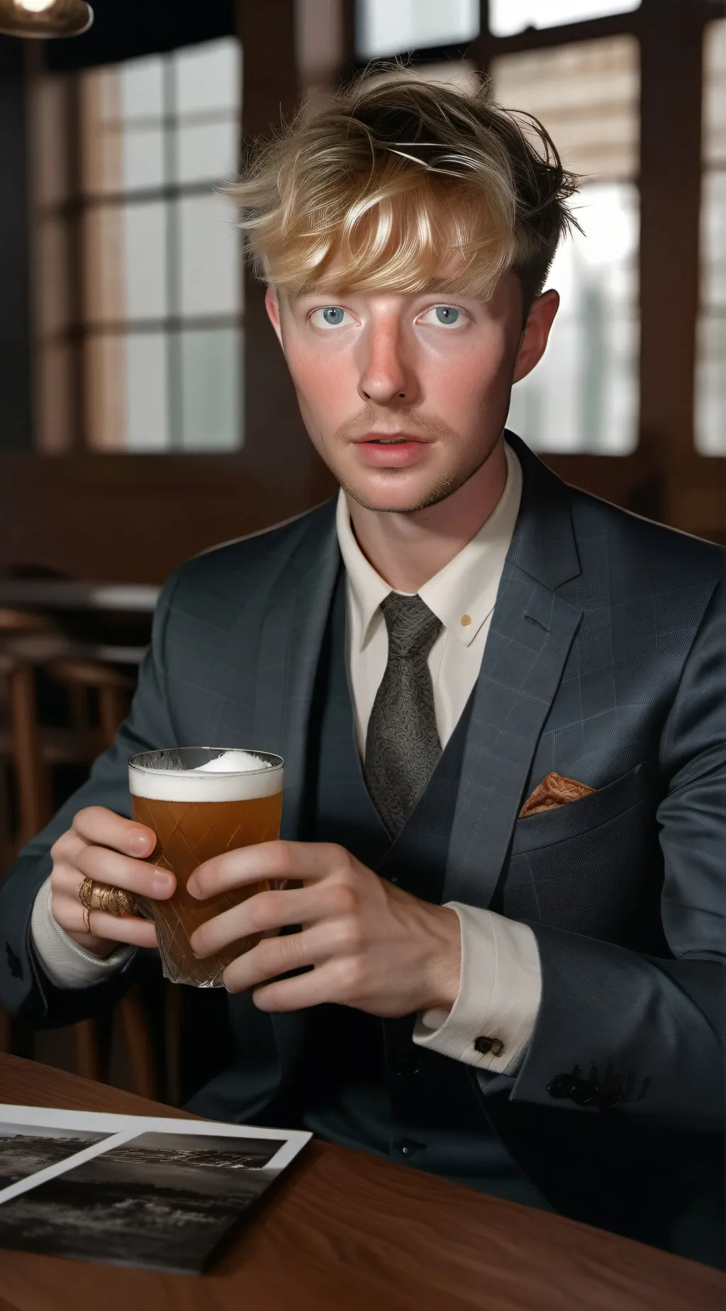 ai character: Dad, Bob Harmin. background