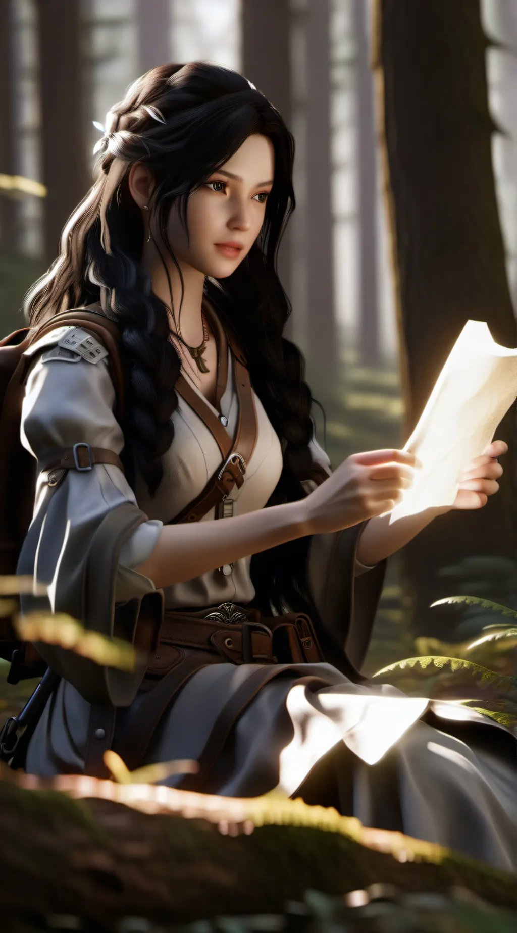 ai character: Nandinii background