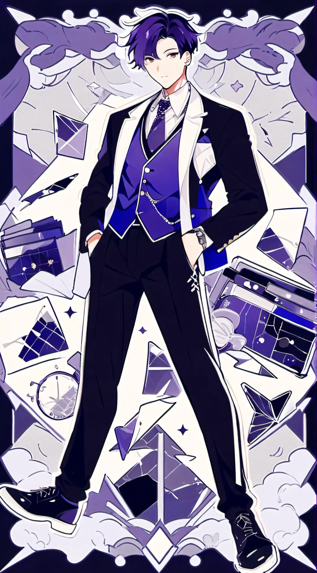 ai character: Kota  background